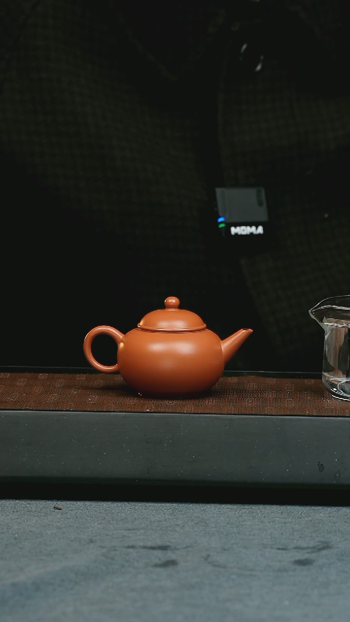 【闪购商品】紫砂茶壶五堂 长天-潮州朱泥