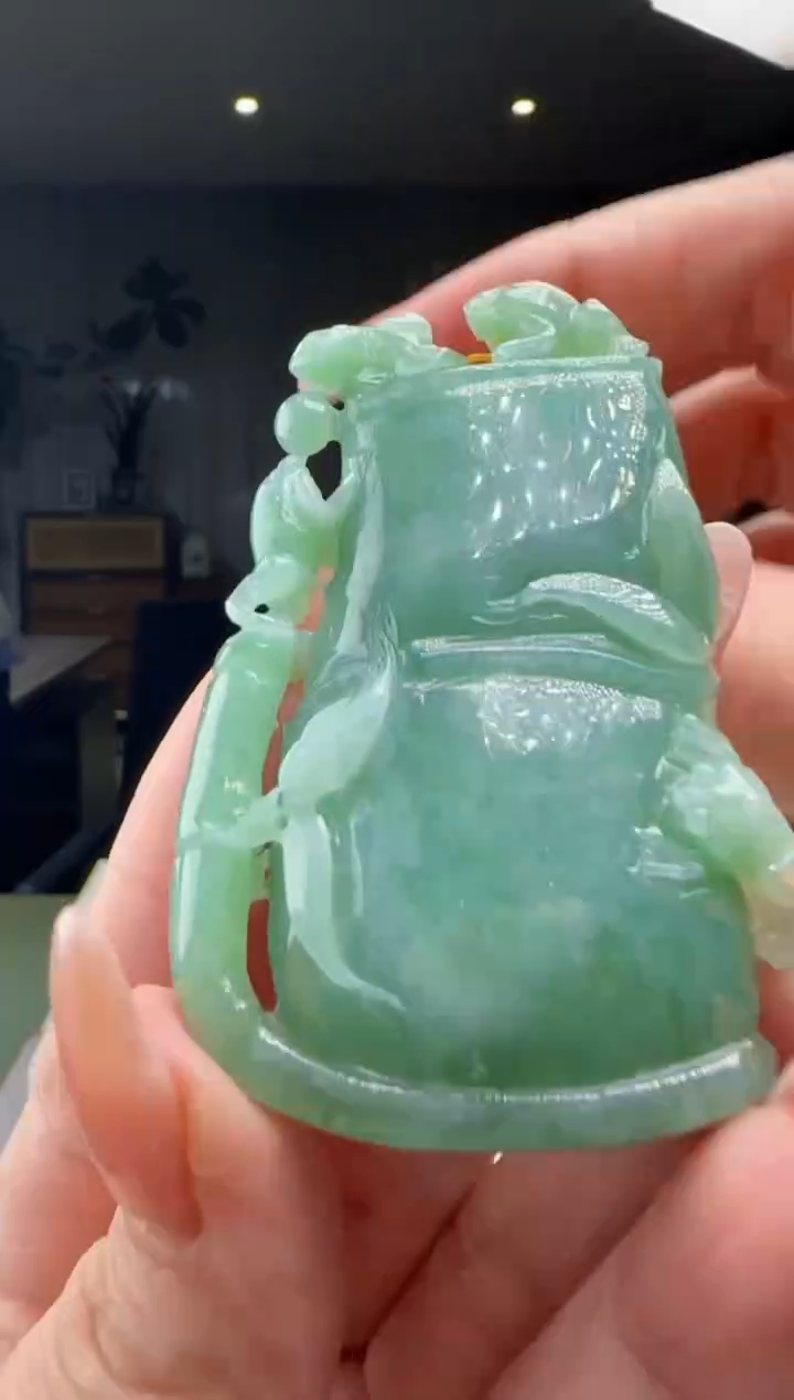 【闪购商品】翡翠吊坠(不含链)未镶嵌YJ@@960Q3J15453