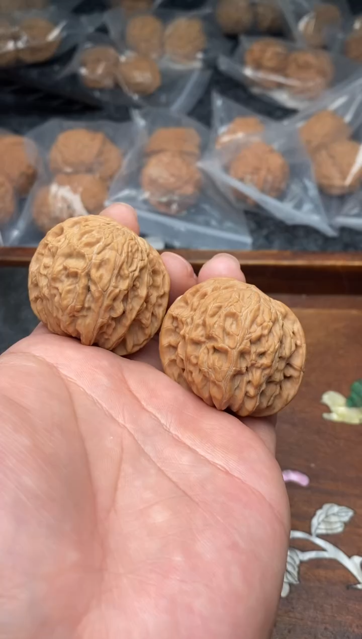 【闪购商品】文玩核桃把件G159号39尺磨盘