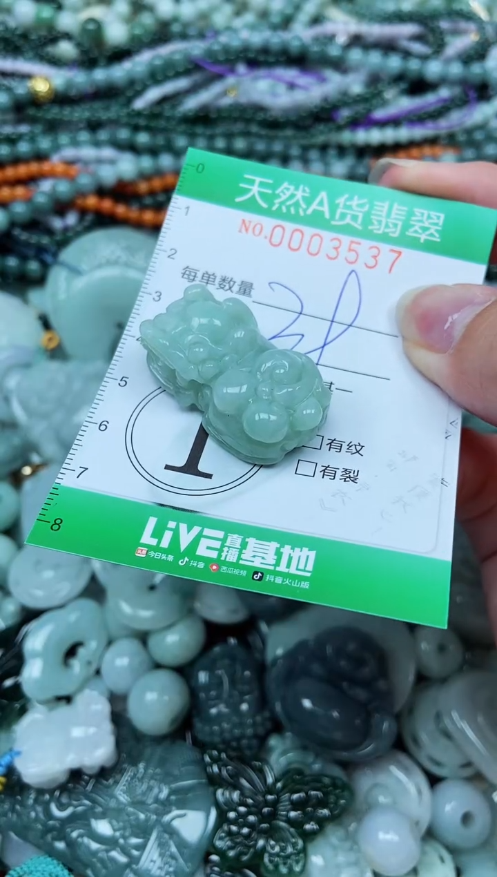 颈饰未镶嵌翡翠天然A货 支持复检