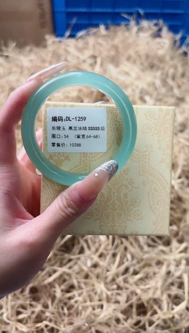 未镶嵌手镯石英质玉DL-1259