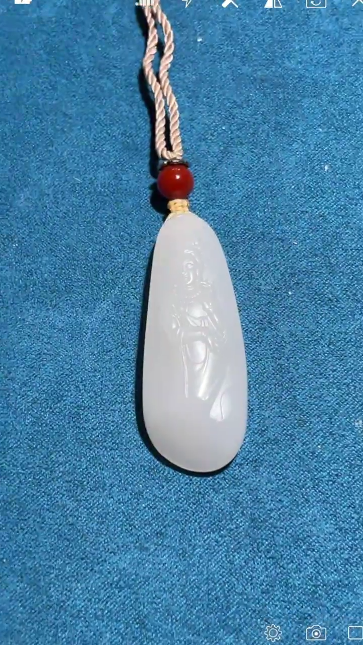 【闪购商品】和田玉MO未镶嵌观音吊坠