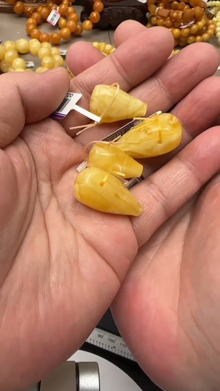 【闪购商品】琥珀裸石未镶嵌琥珀 裸石