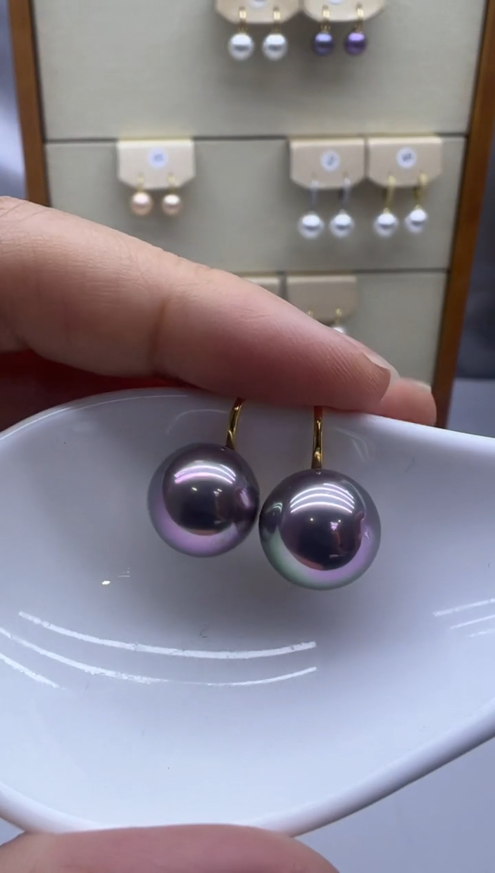 未镶嵌耳饰淡水珍珠53