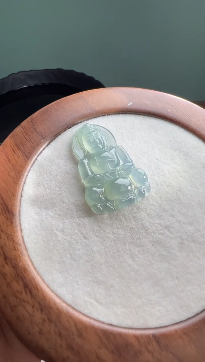 未镶嵌定制翡翠简**了冰观音