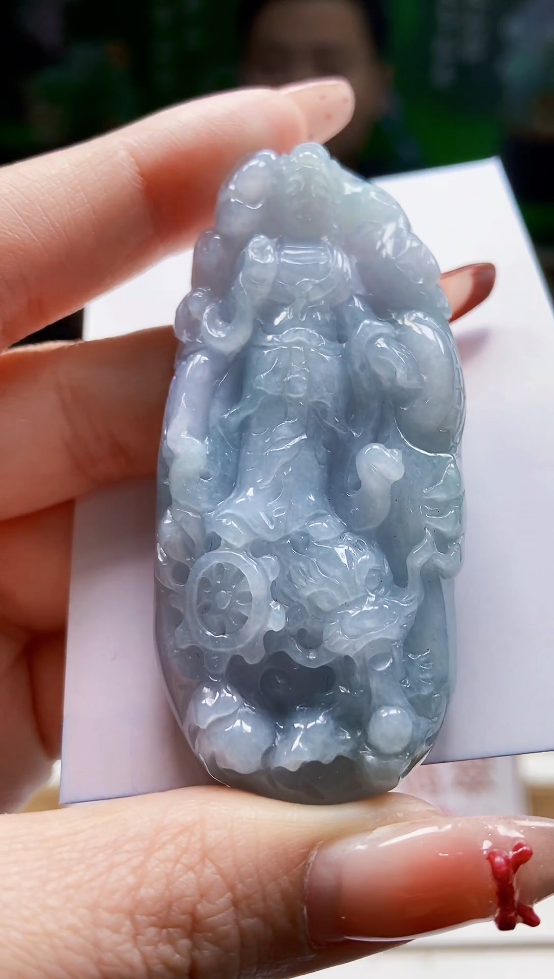 颈饰未镶嵌翡翠翡翠A货