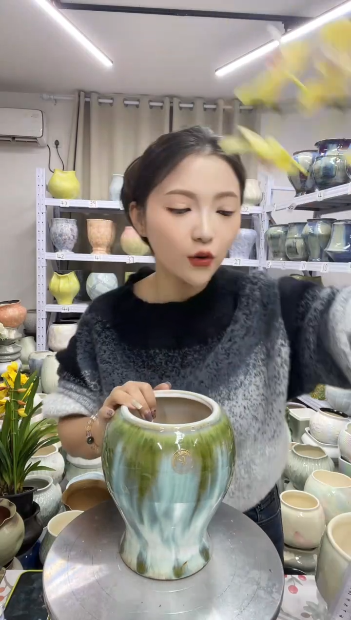 12.9【花盆链接】  高 ：20 口：11