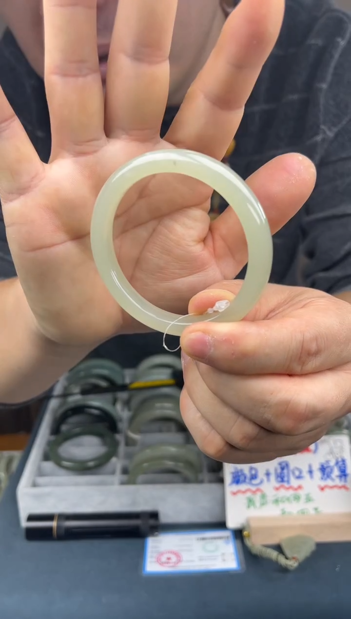 【闪购商品】和田玉手镯未镶嵌和田玉手镯-18