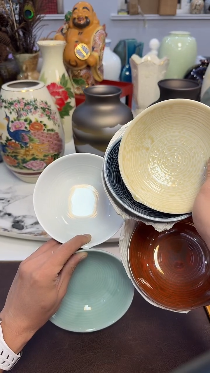 639····橘吉5釉碗