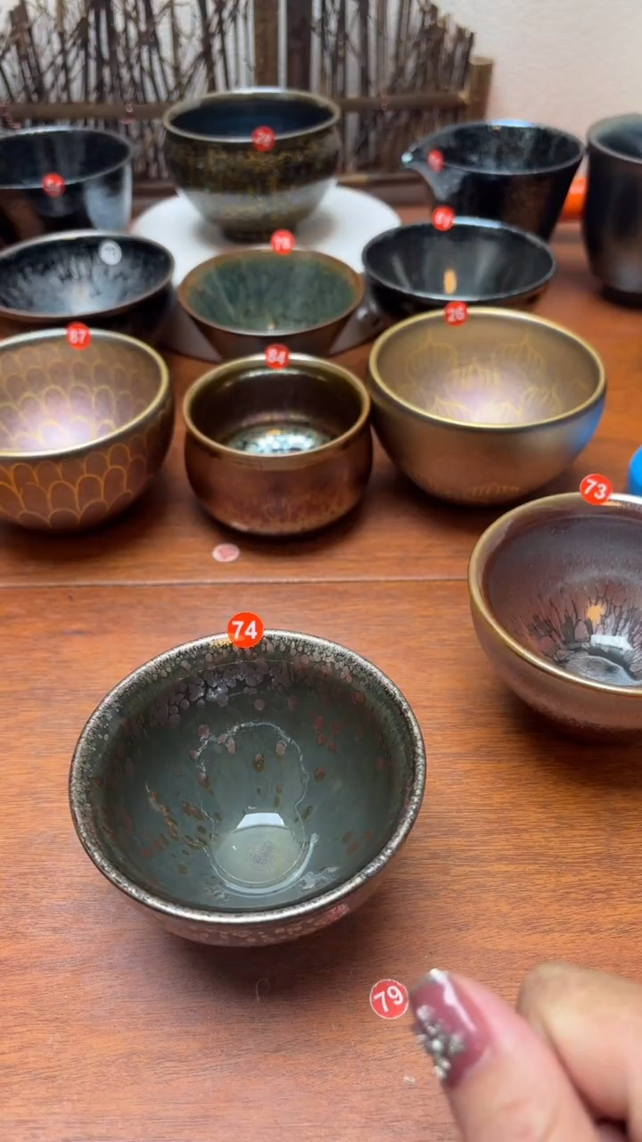 【闪购商品】茶盏74号建盏工匠茶器