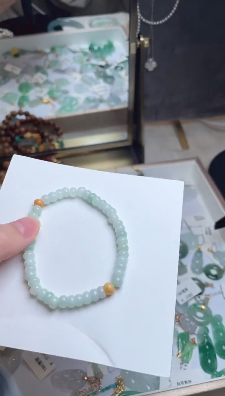 未镶嵌手链翡翠手串mq