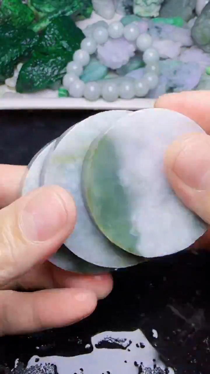 未镶嵌挂件翡翠160