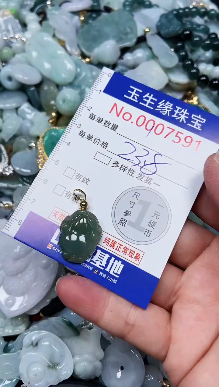 【闪购商品】翡翠颈饰未镶嵌闪购00007591