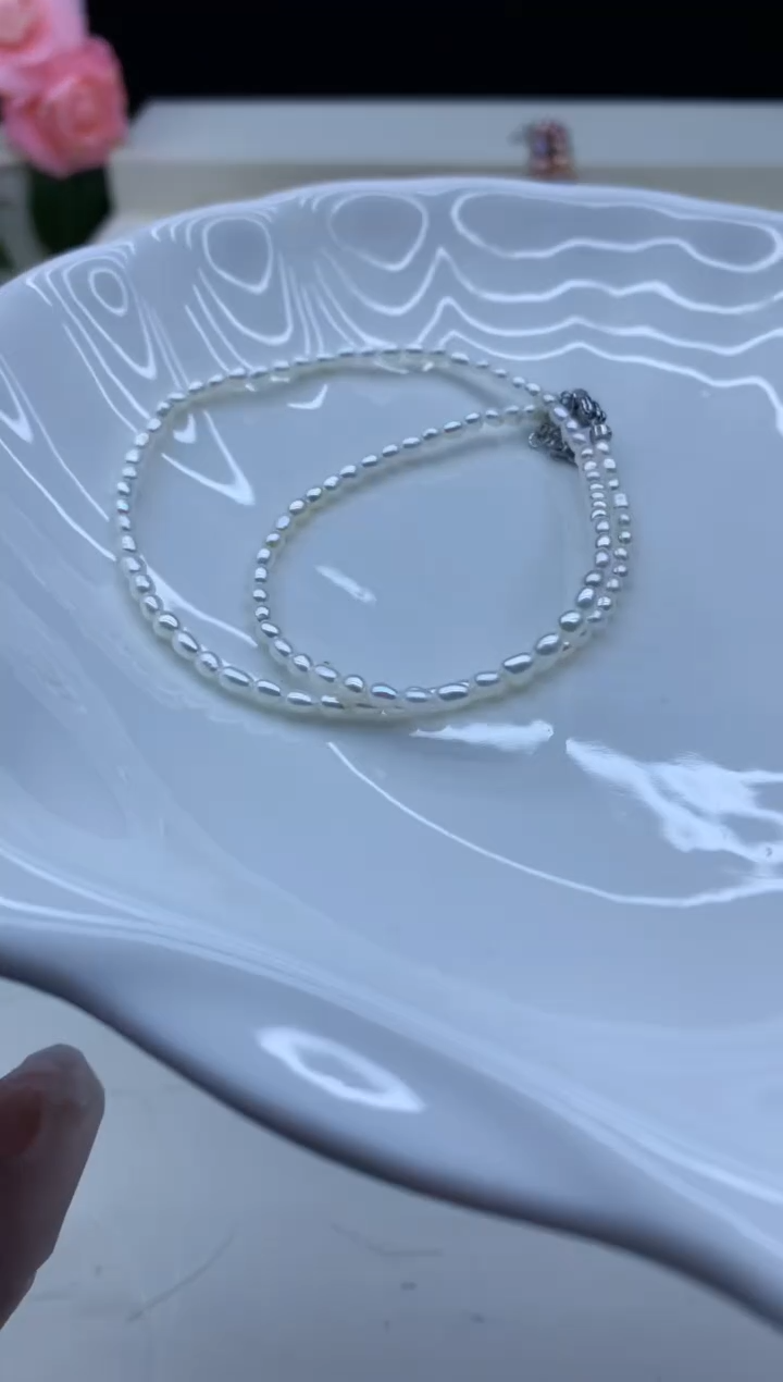 【闪购商品】淡水珍珠颈饰未镶嵌淡水珍珠项链