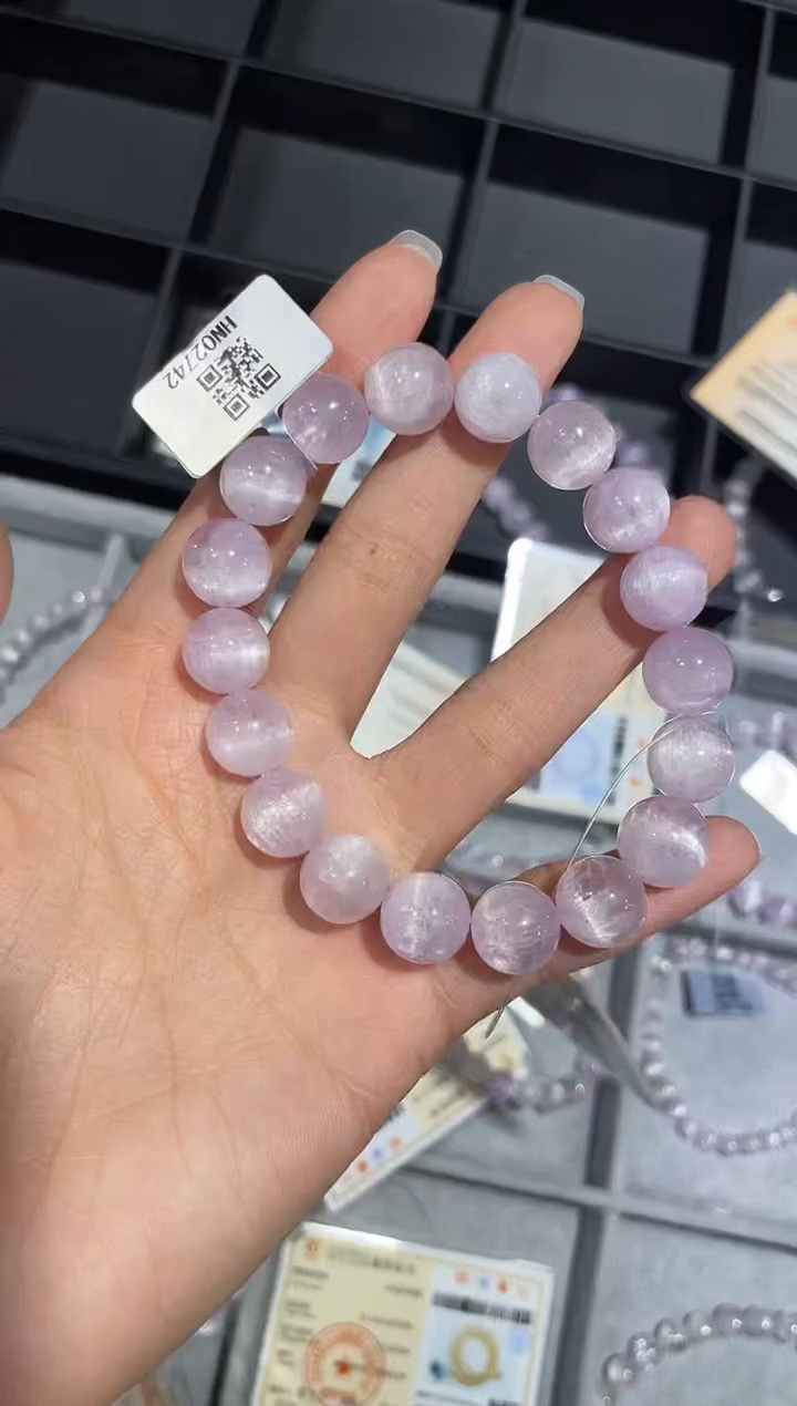 【闪购商品】锂辉石手串未镶嵌手串