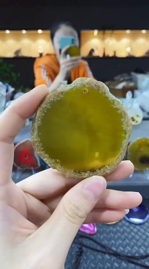 未镶嵌颈饰玛瑙/玉髓糊*张玛瑙