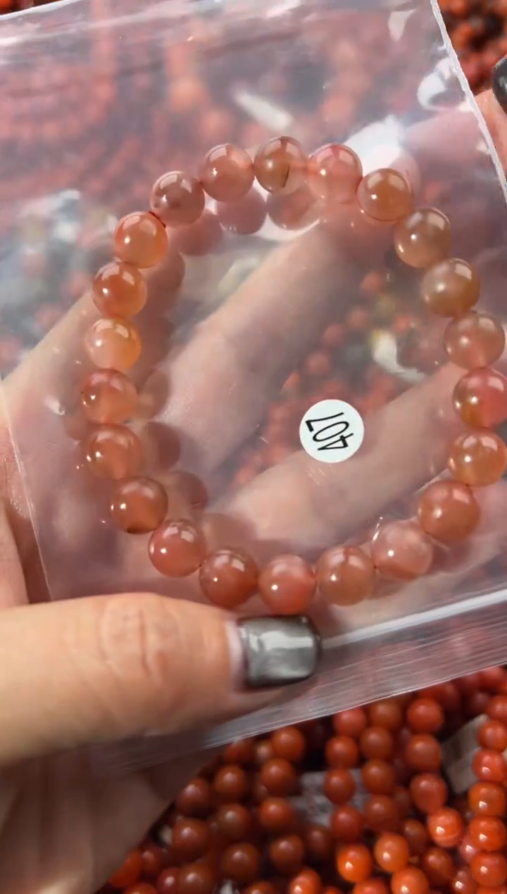 未镶嵌手串南红玛瑙9+