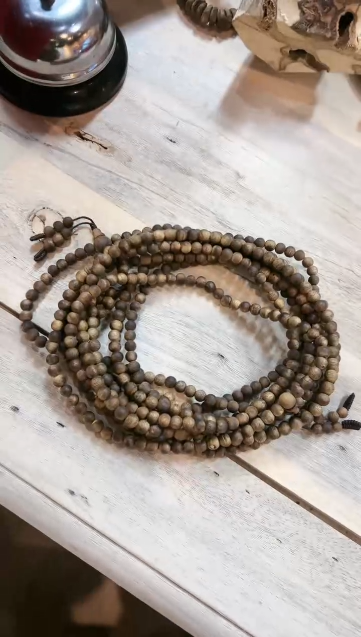 【闪购商品】沉香手串黄棋圆珠多圈06-11克+多样性发货一条