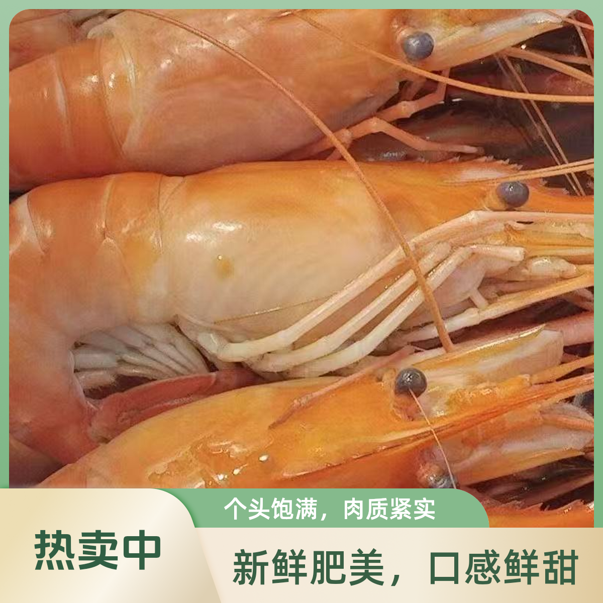 【顺丰包邮】潮龙熟醉罗氏虾500克*2桶  粉丝加送500克*1桶