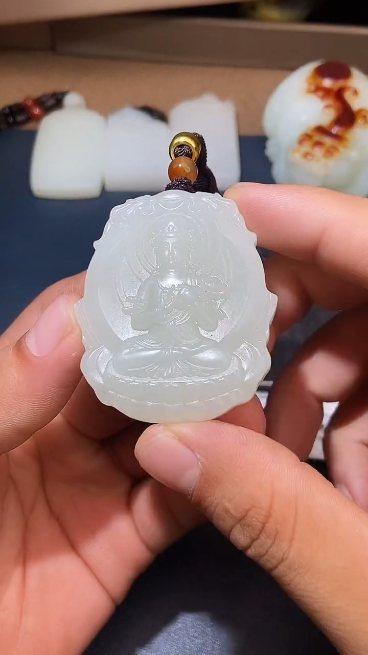 颈饰未镶嵌和田玉HX