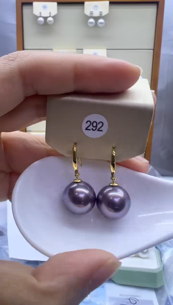 未镶嵌耳饰淡水珍珠292