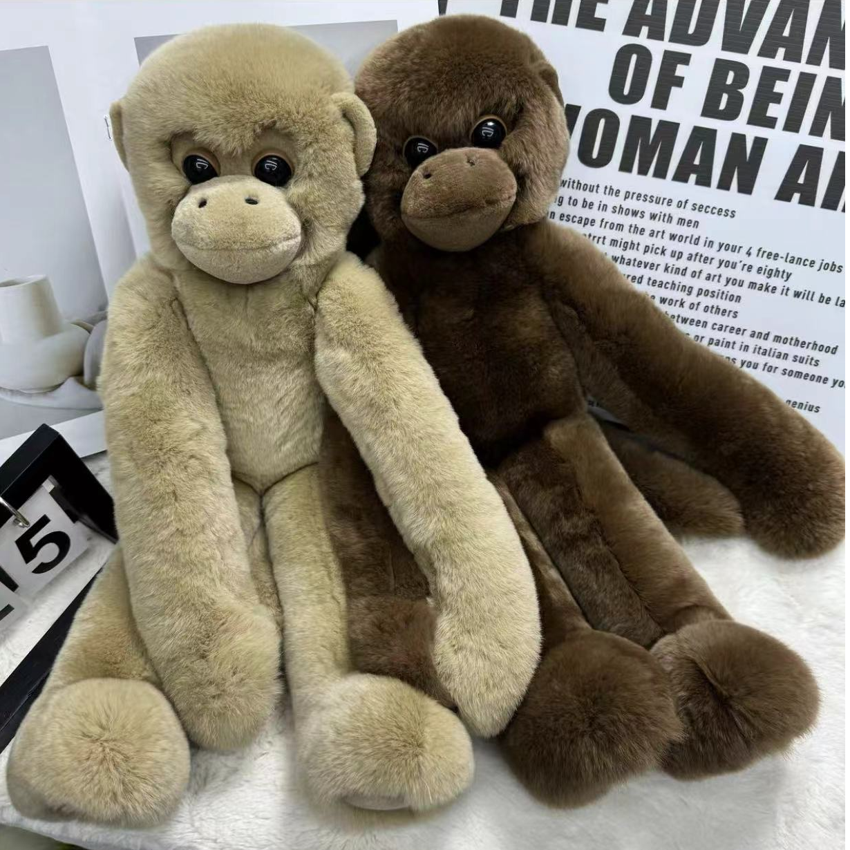 宇之媛 吸扣猴挂件 兔毛挂件 生日礼物 节日礼品 109