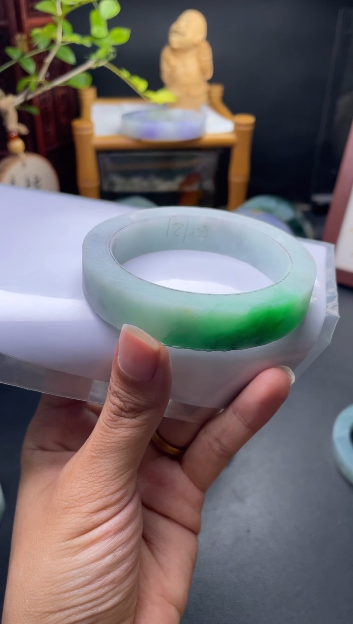 定制翡翠毛胚手镯未镶嵌毛胚定制