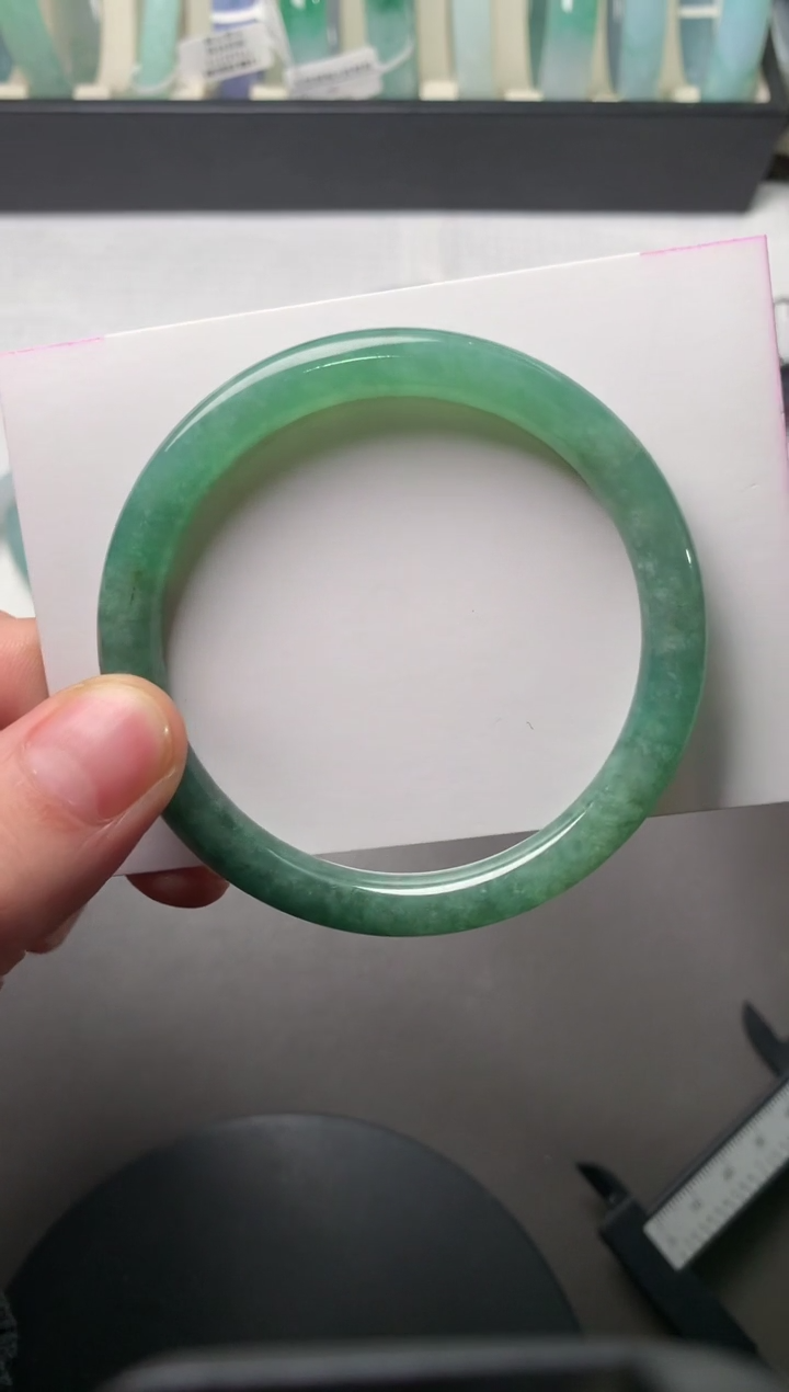 【闪购商品】翡翠手镯（圆镯）未镶嵌56*7.9*7.3