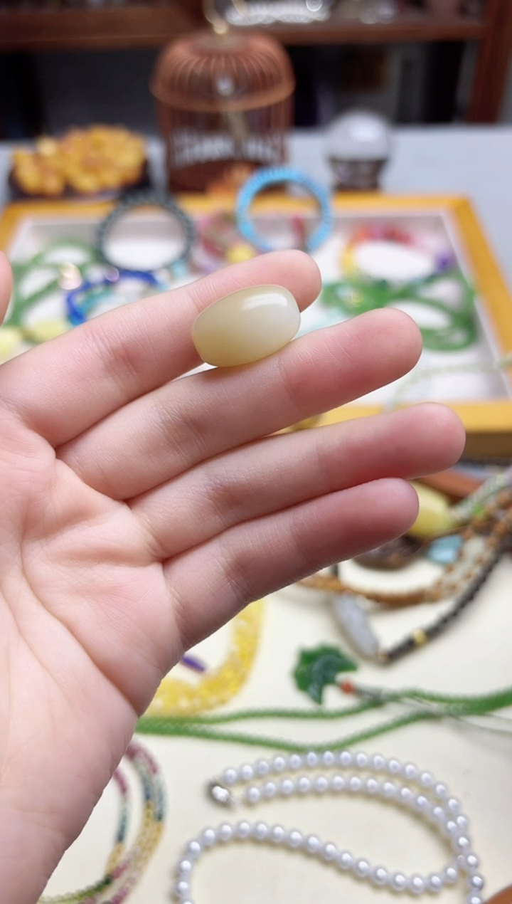 未镶嵌和田玉挂件和田玉桶珠配饰HX