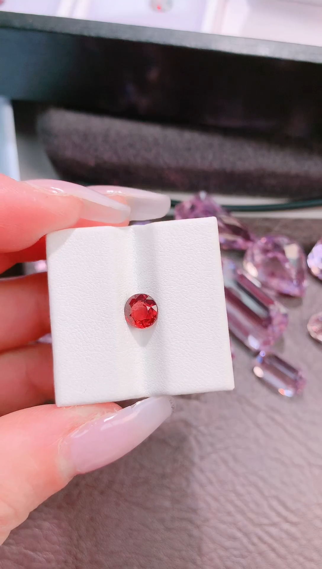 未镶嵌珠宝半成品石榴石1.17ct