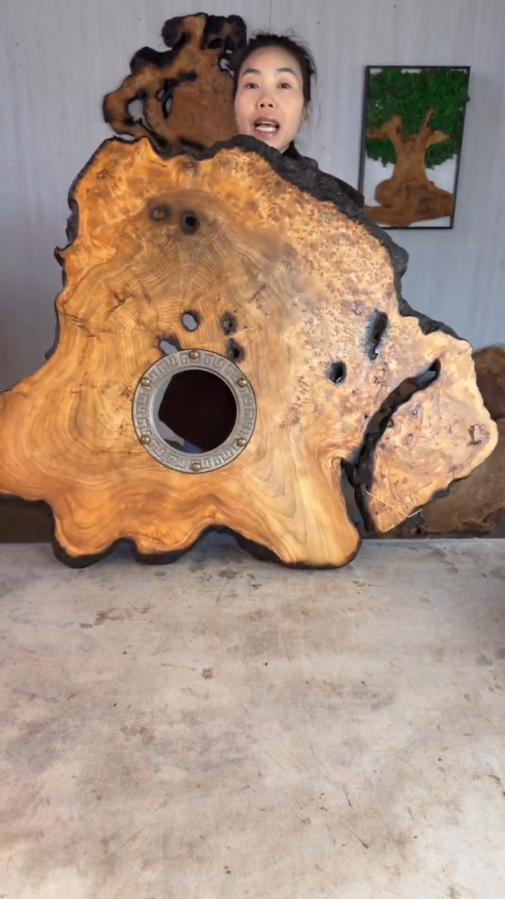 香杉木木头款杉木瘤挂件【原料】008