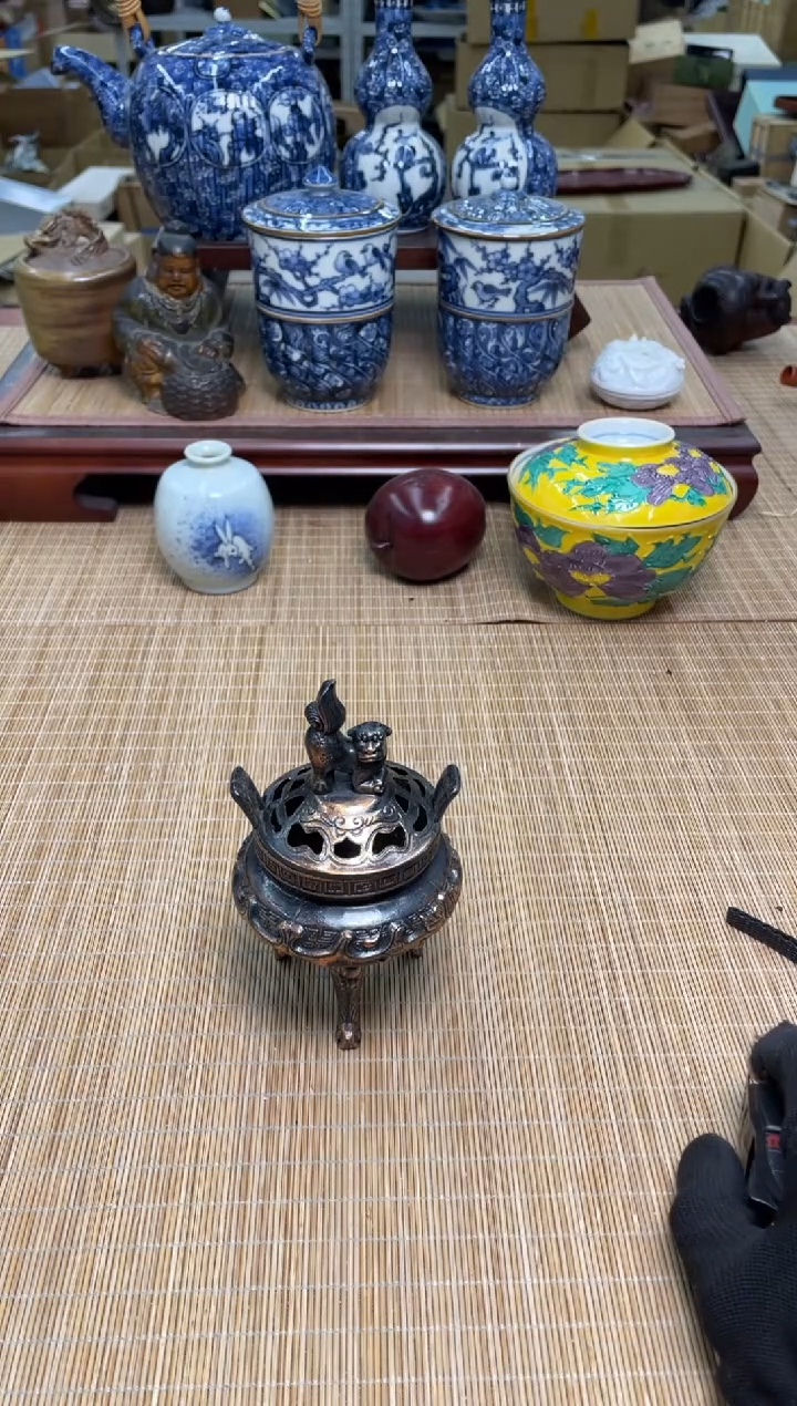 青**辰香炉子中古物品谨慎参拍直播链接