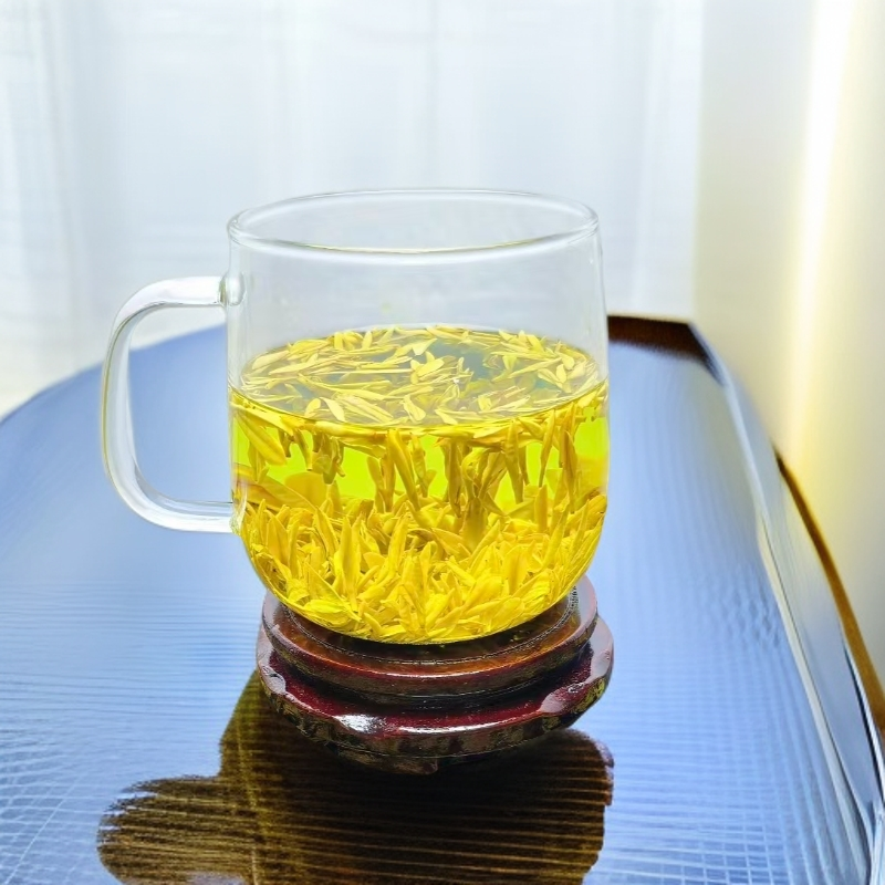 2025新茶黄金芽奶白茶豆香兰花香浓香耐泡黄金芽一芽一叶茶叶