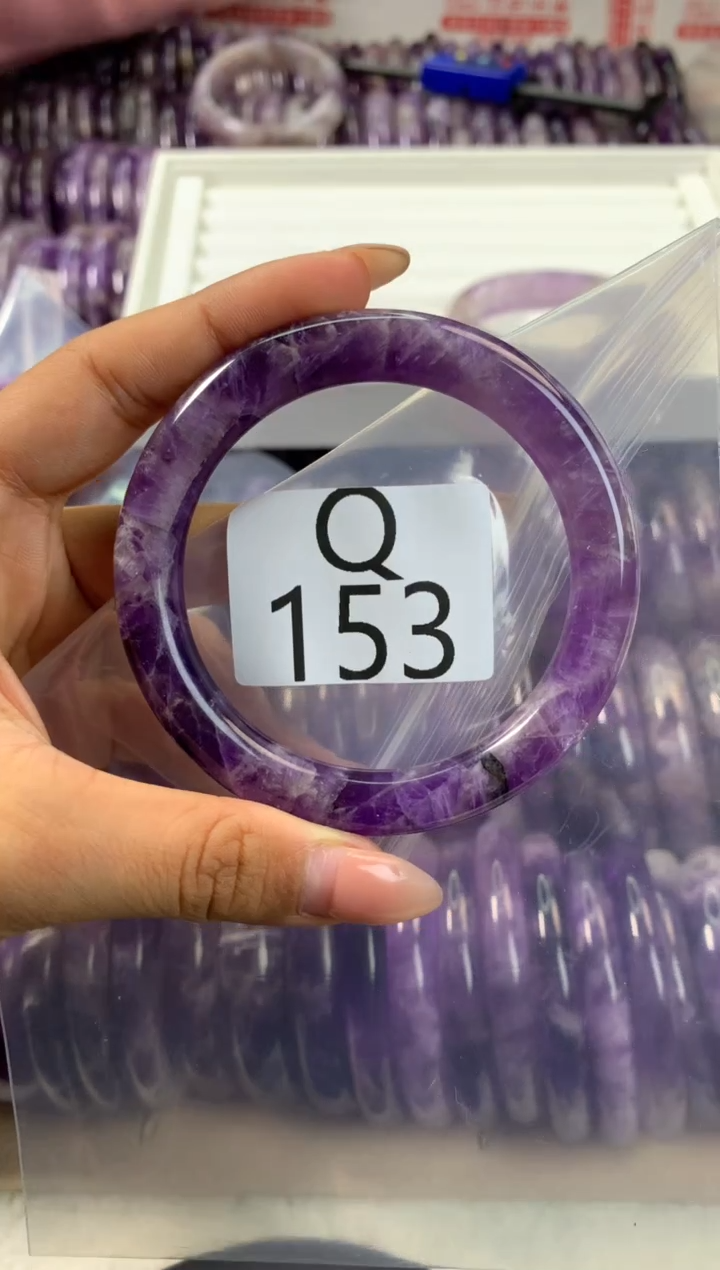 【闪购商品】水晶水晶手镯Q未镶嵌153-56