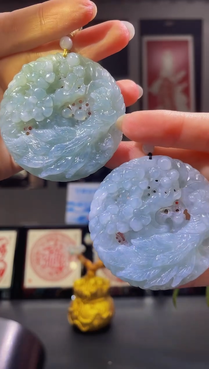 翡翠未镶嵌颈饰MFC0721019（多样性发其一）