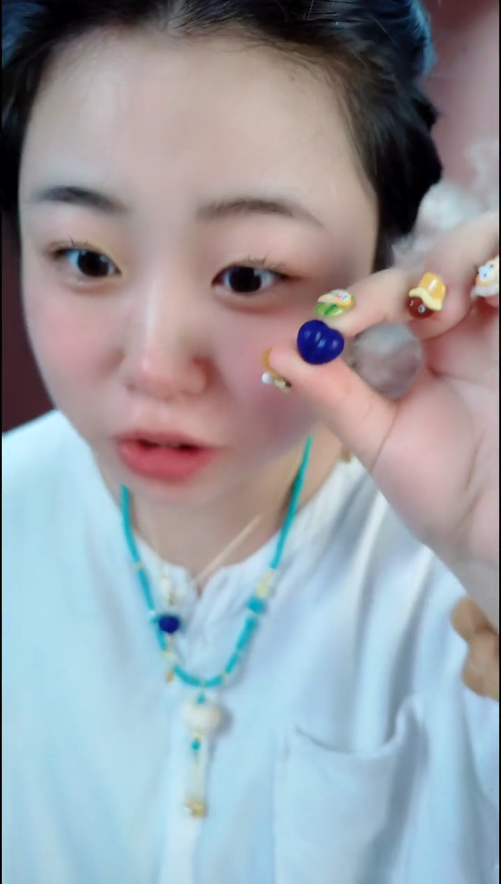 无合金2801蓝屁桃一个