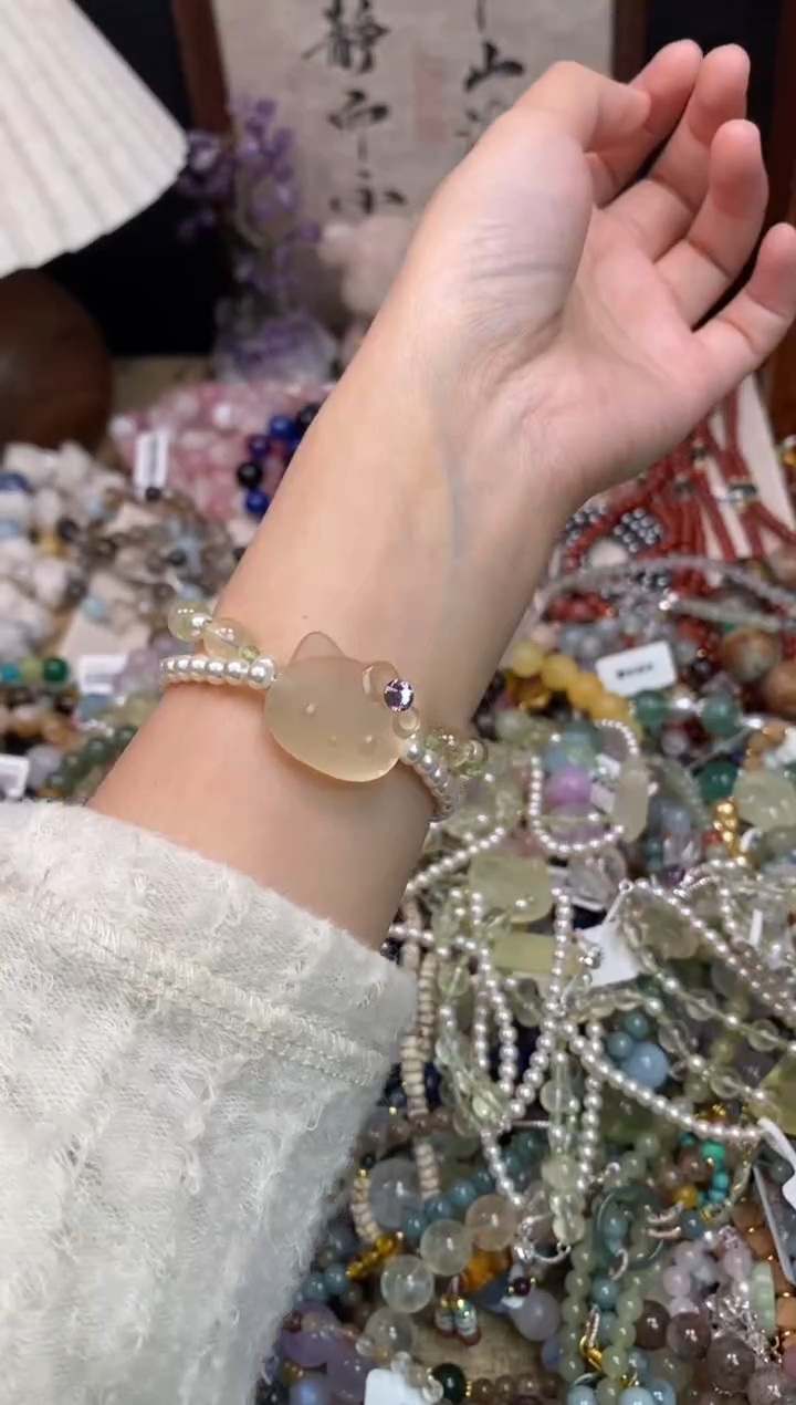 未镶嵌手链黄晶113