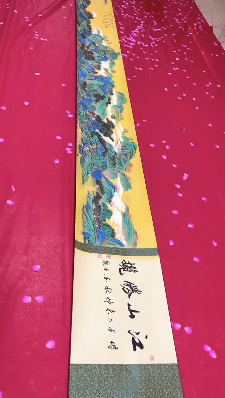 国画刘金玉教授亲笔手绘