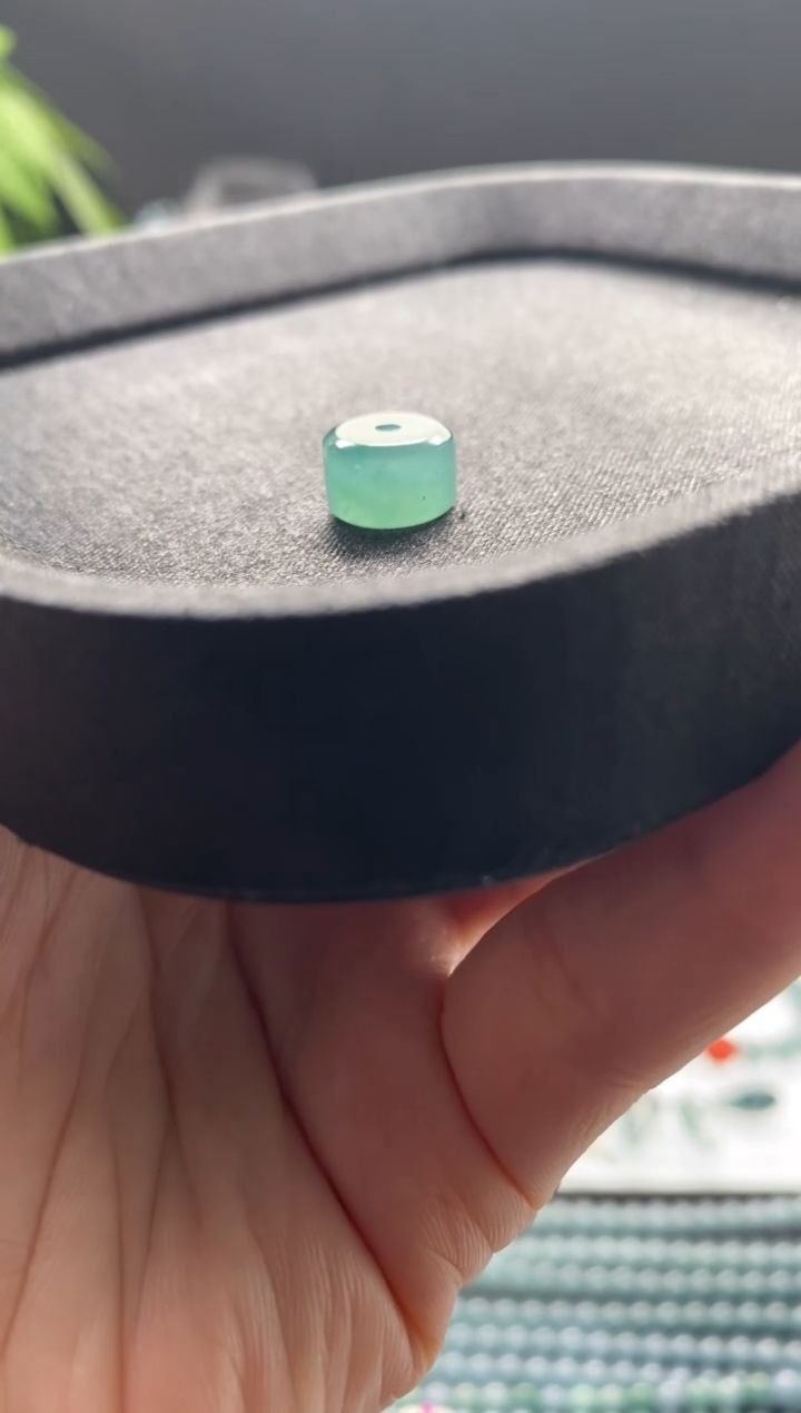 未镶嵌手链翡翠散珠卡11MM桶珠