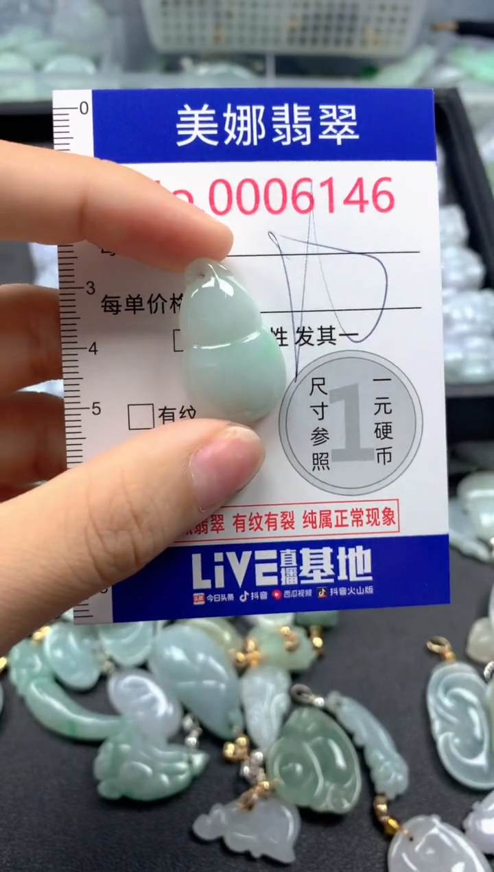 颈饰未镶嵌翡翠6146