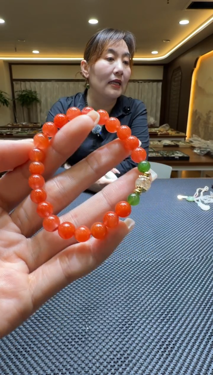 未镶嵌颈饰玛瑙/玉髓手串（多样性发一）8