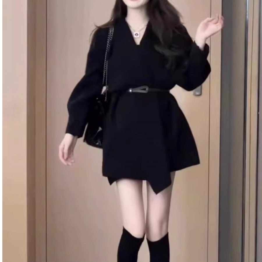 秋冬新款法式高级感收腰显瘦毛衣外套女2025气质显瘦气质针织衫