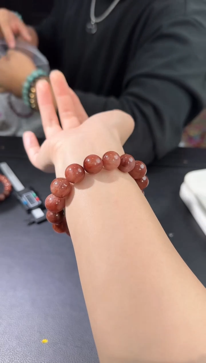 未镶嵌手串水晶兔毛13