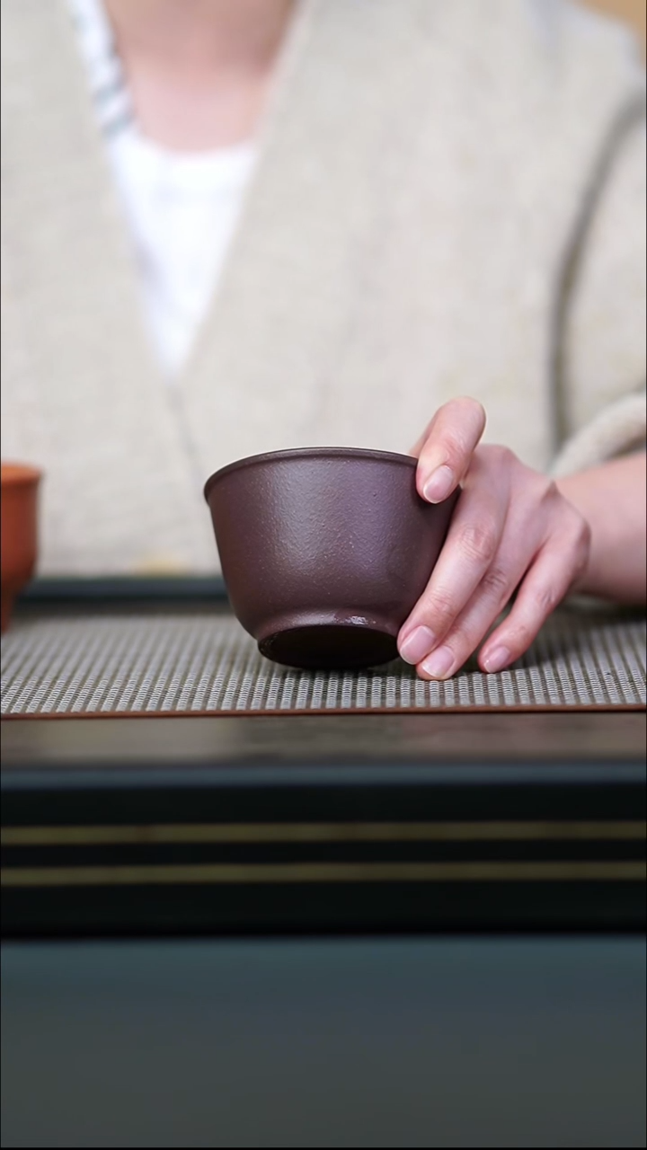 茶壶紫砂一号紫泥大缸杯170cc