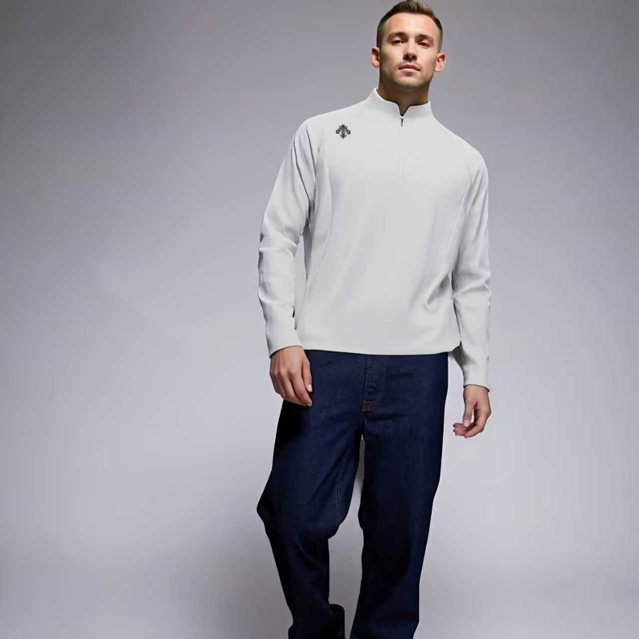 迪家-半拉链秋冬保暖卫衣【丹】11/11