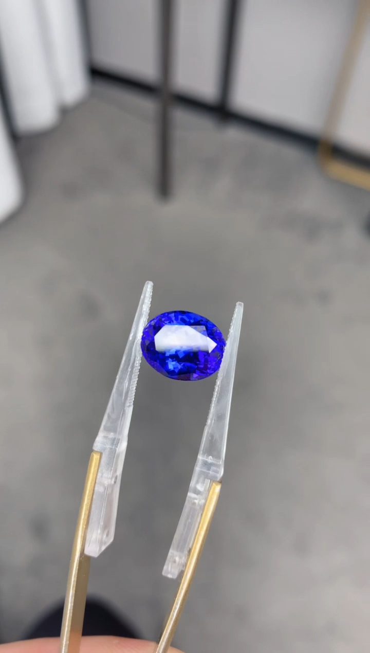 【闪购商品】坦桑石裸石未镶嵌5.8ct  坦桑石