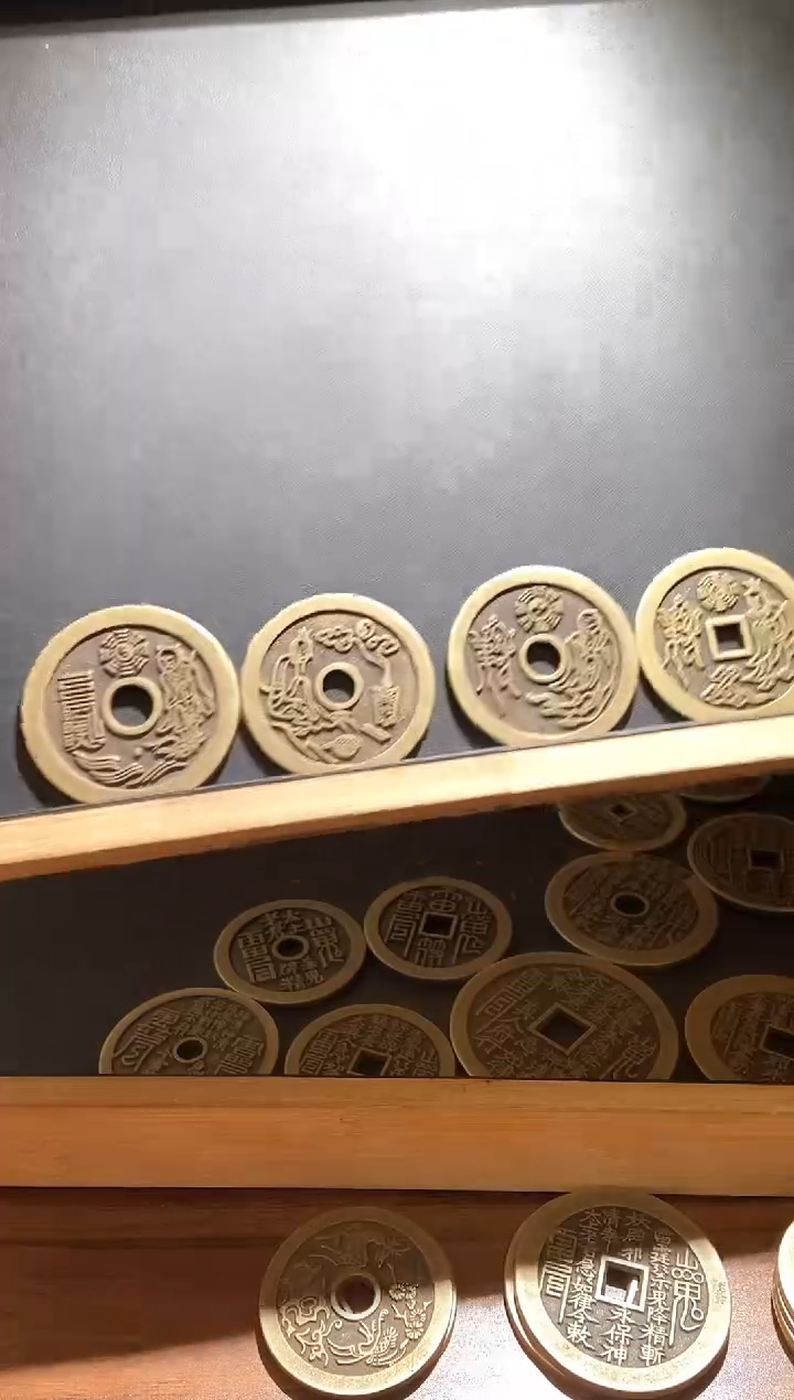 【闪购商品】铜现代翻砂铜工艺品4枚一套