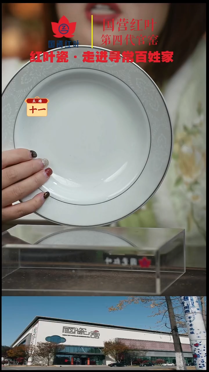 陶瓷4个微瑕冰雪奇缘8英寸平盘