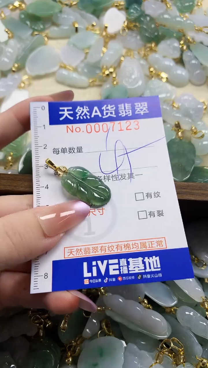 颈饰未镶嵌翡翠?****?天然A货翡翠