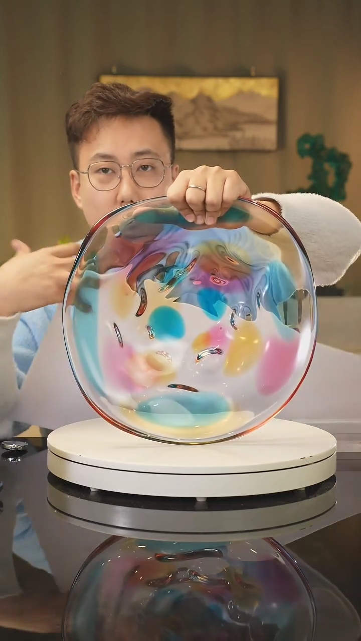 【闪购商品】雅致水晶琉璃 摆件 花器 果盘 茶酒具